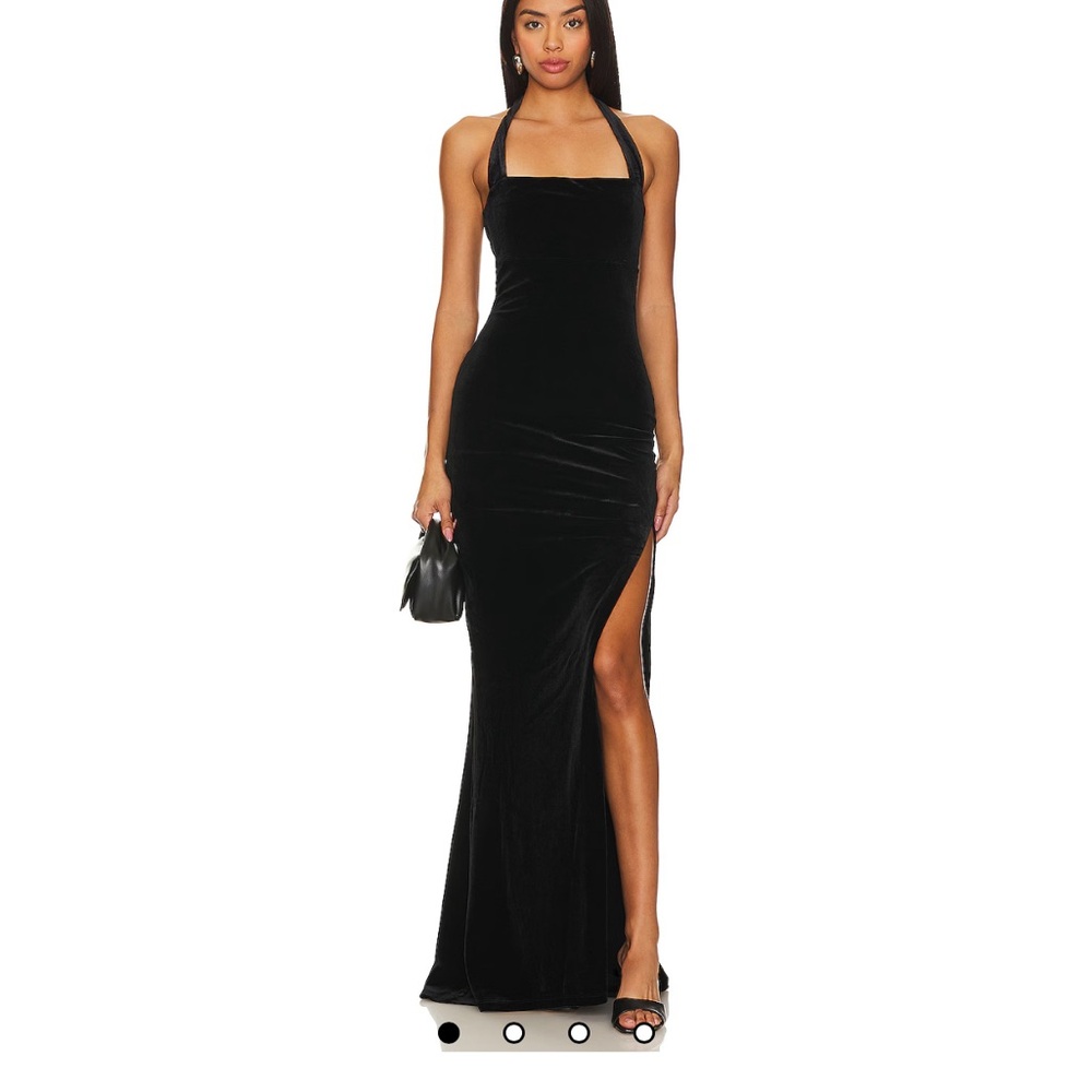 Vera Velvet Gown in Black
Nookie